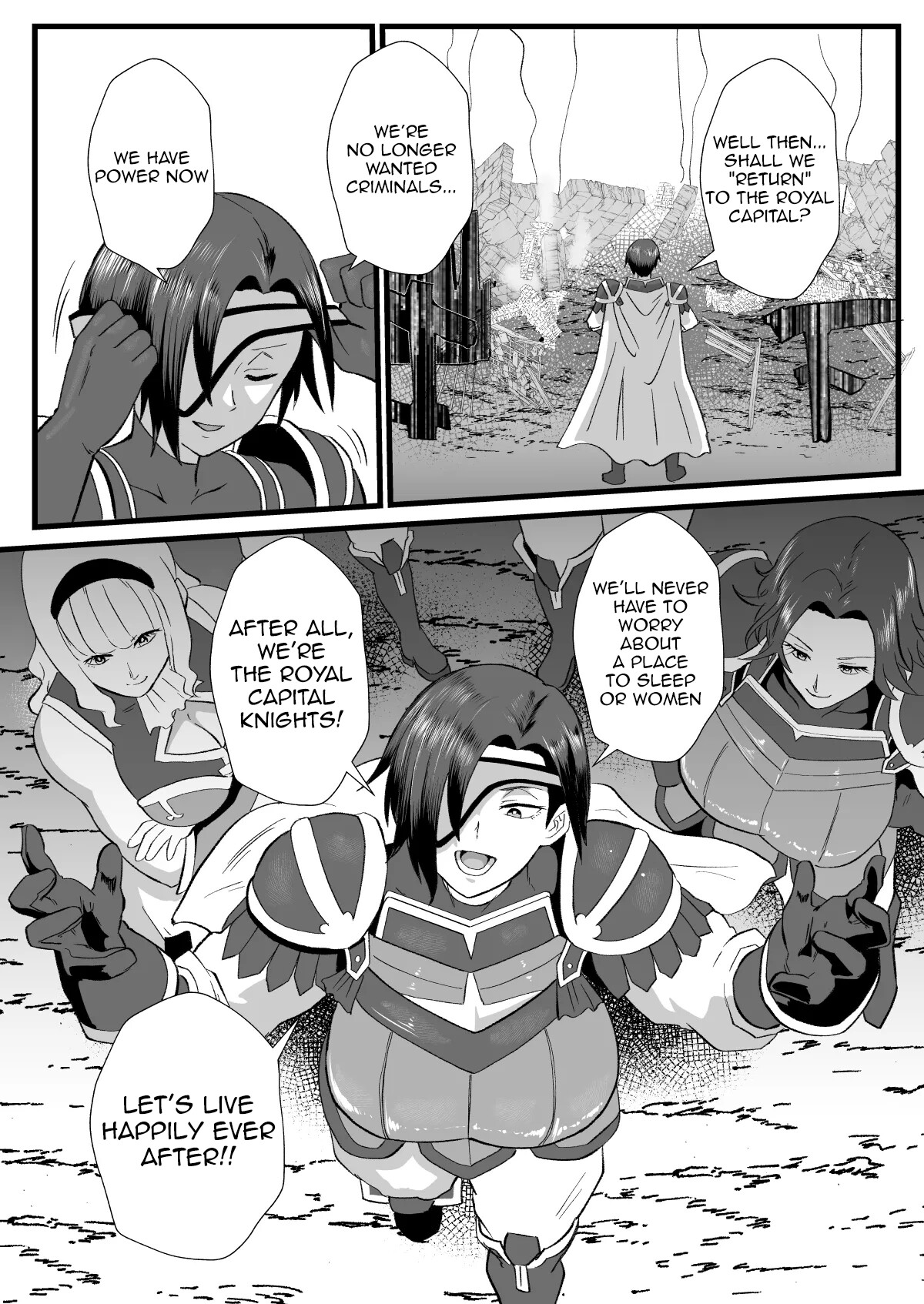 Hentai Manga Comic-The Trap of Body Swap ~The Knight Captain Marida's Conquest~-Read-50